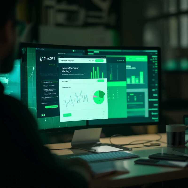monitor com a implementação do GEO