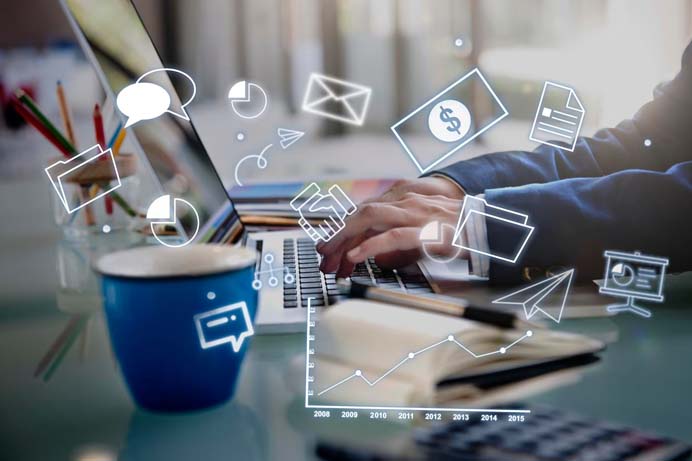 equipe e estrategias de vendas e marketing digital