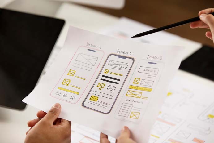 wireframe para projetos responsivos - telas